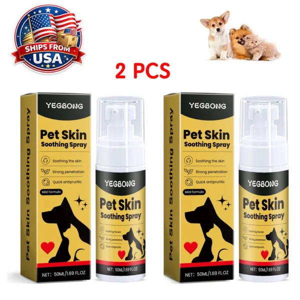 Itchy Skin Soothing Spray for Dogs Cats