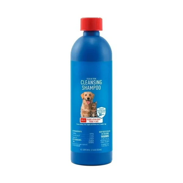Flea-Tick Cleansing Shampoo for Dogs & Cats