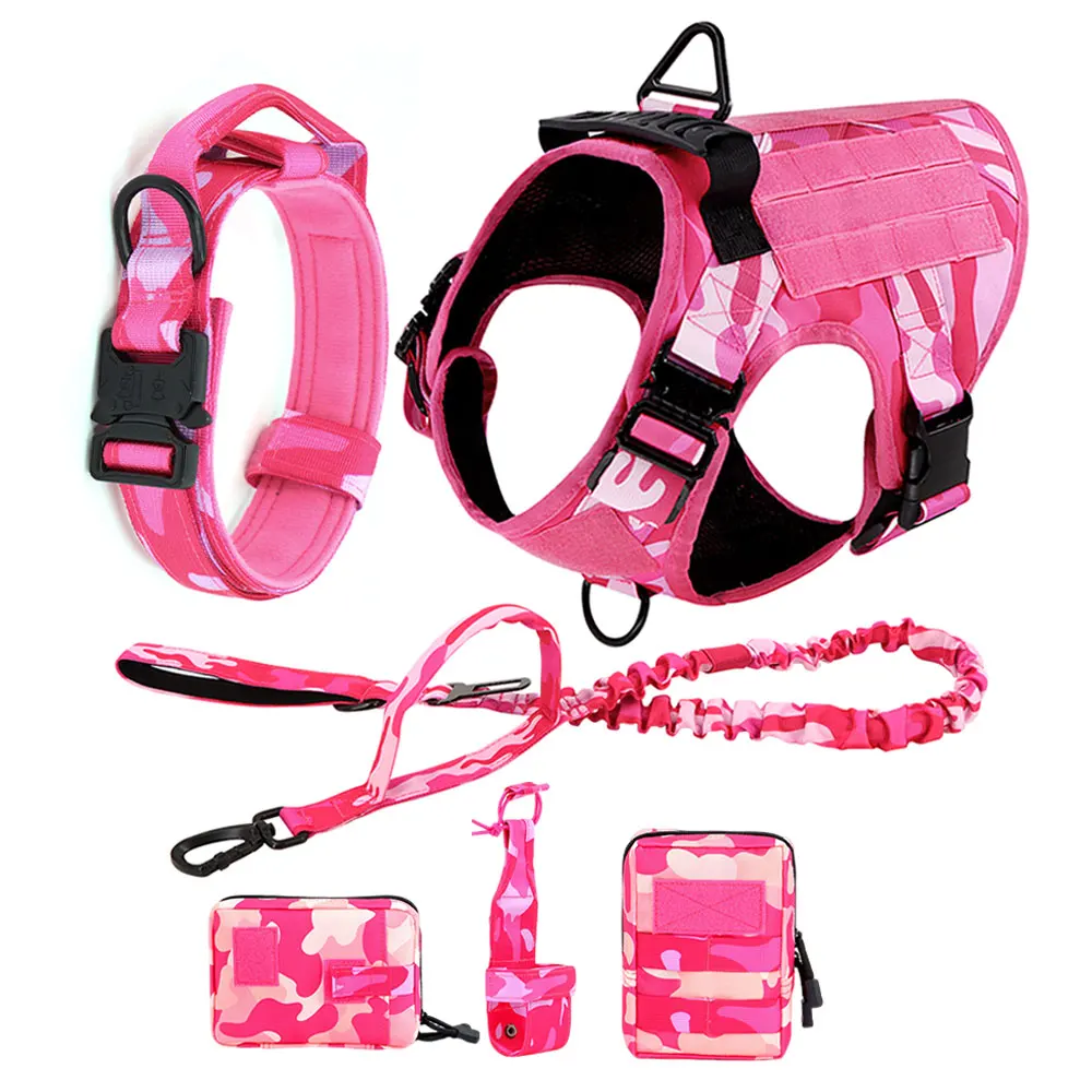 Military Camouflage Harness For Large Medium Dogs - Image 11