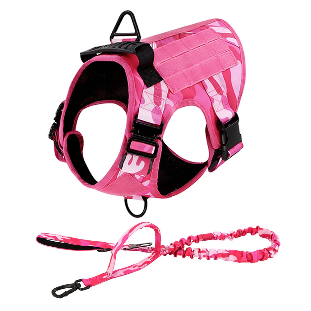 Military Camouflage Harness For Large Medium Dogs - Image 14