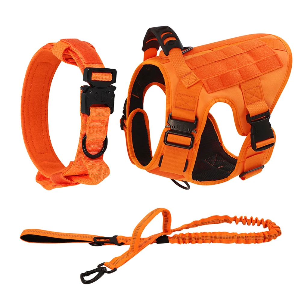 Military Camouflage Harness For Large Medium Dogs - Image 9
