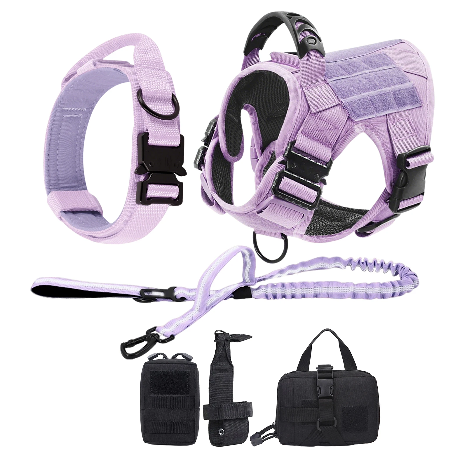 Military Camouflage Harness For Large Medium Dogs - Image 4