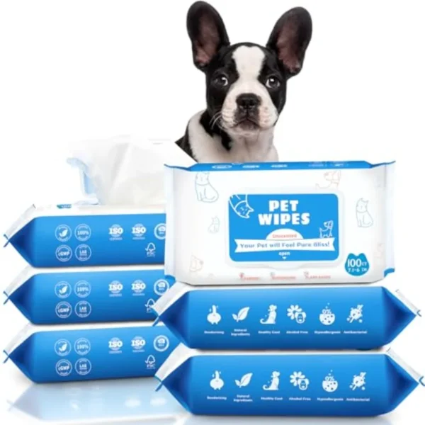 Dog Grooming  Wipes for Paws and Butt