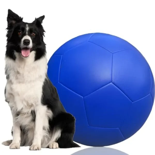 Large 25" Leather Herding Ball for Dogs