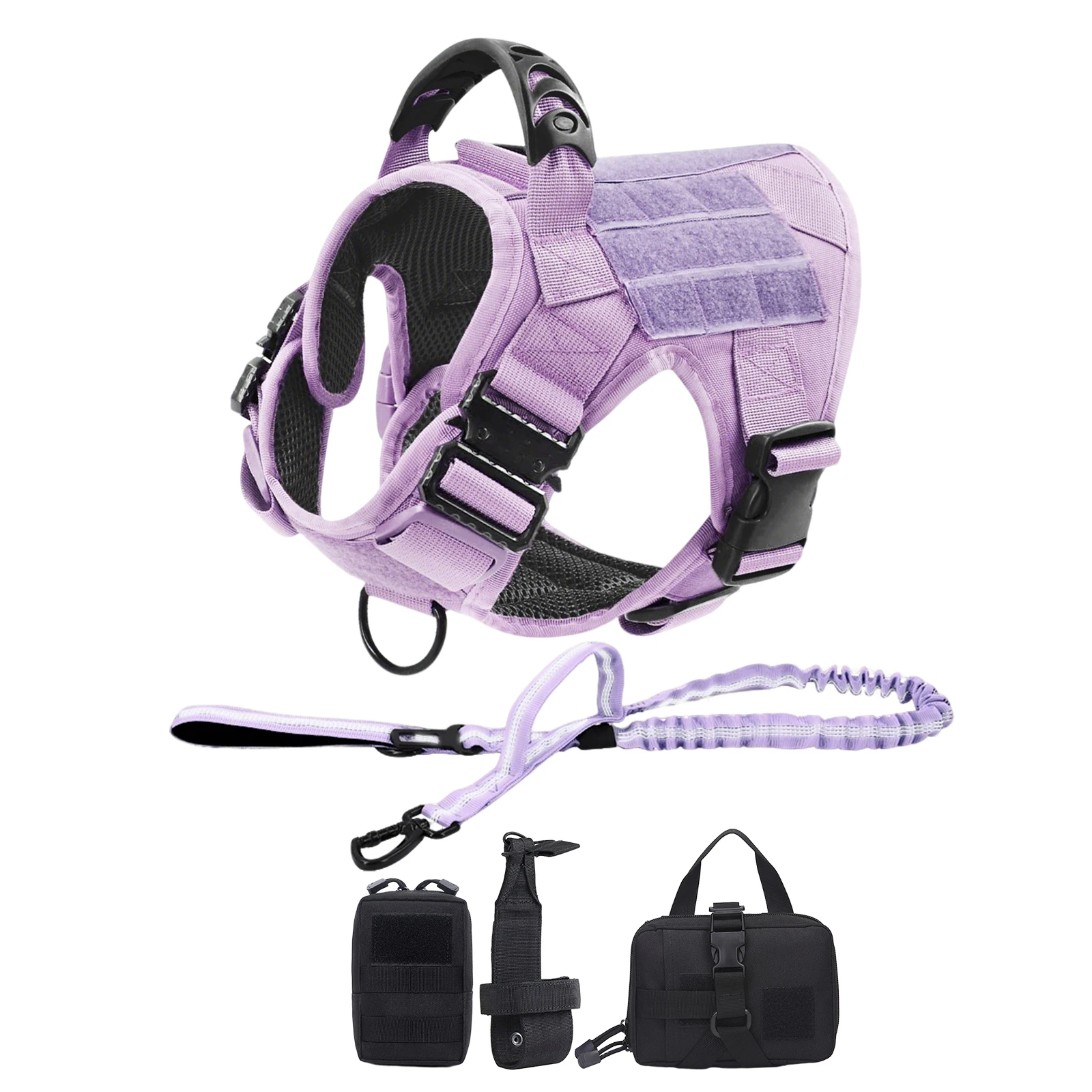 Military Camouflage Harness For Large Medium Dogs - Image 6