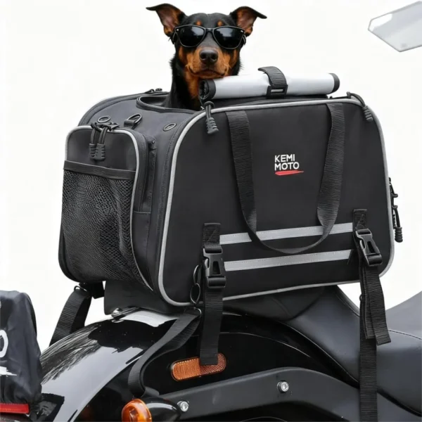 Motorcycle and Airline Approved Expandable Dog Carrier