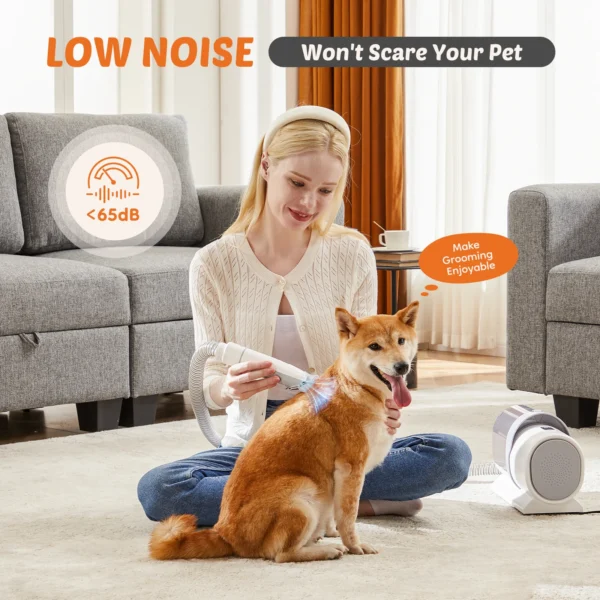 Professional Pet Grooming Vacuum Kit - Groomer Tools