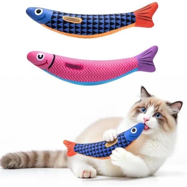 Cat Chew Toys with Natural Catnip & Silvervine