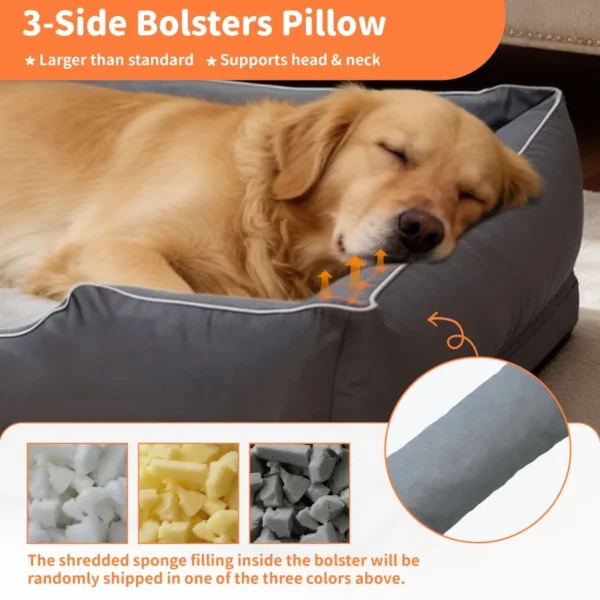 XL Orthopedic Soft Calming Dog Sofa Bed