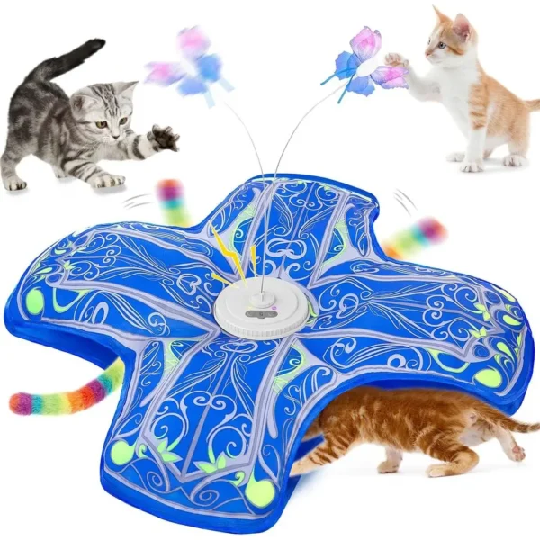 Rechargeable Touch and Seek Interactive Cat Toys