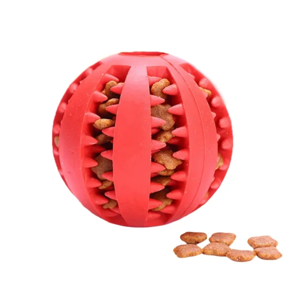 Cross-border dog teething anti-boring training toy ball