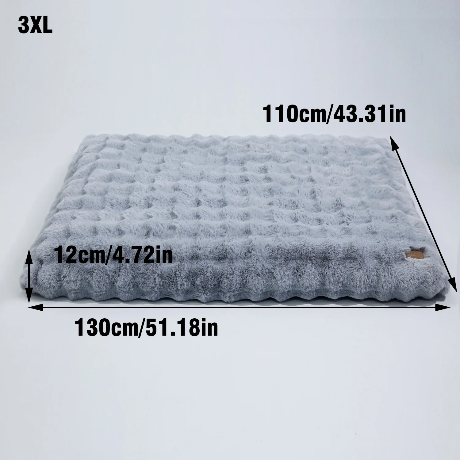M-4XL Ultra-soft Calming Plush Pet Bed - Image 11