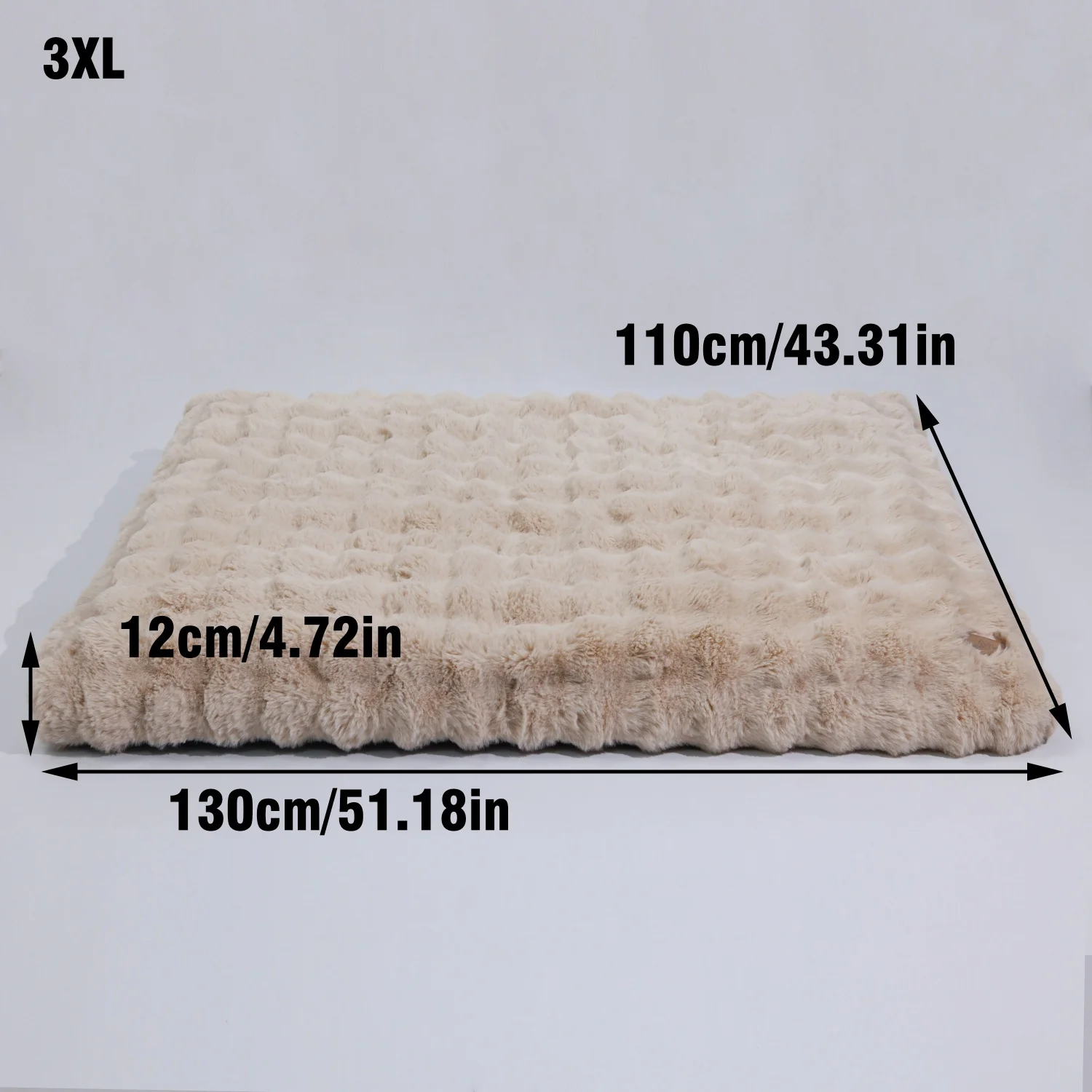 M-4XL Ultra-soft Calming Plush Pet Bed - Image 7