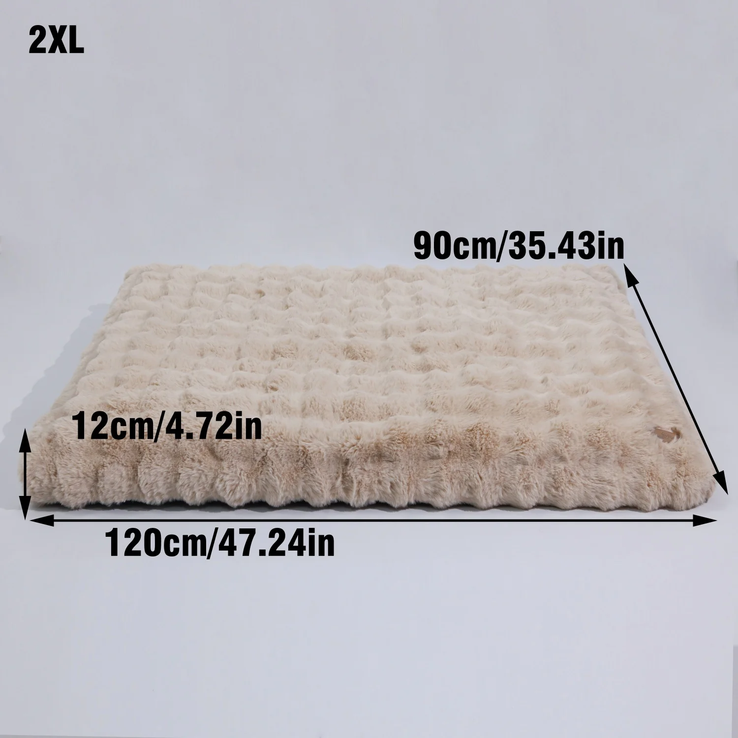 M-4XL Ultra-soft Calming Plush Pet Bed - Image 8