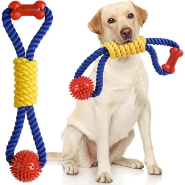 Interactive Tough Dog Rope Toys - All Dogs