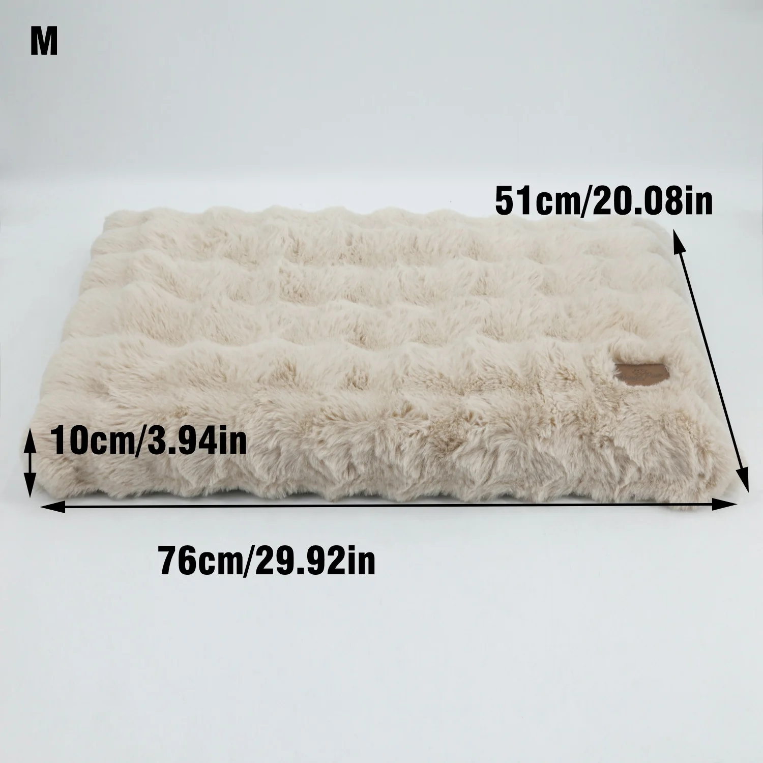 M-4XL Ultra-soft Calming Plush Pet Bed - Image 4