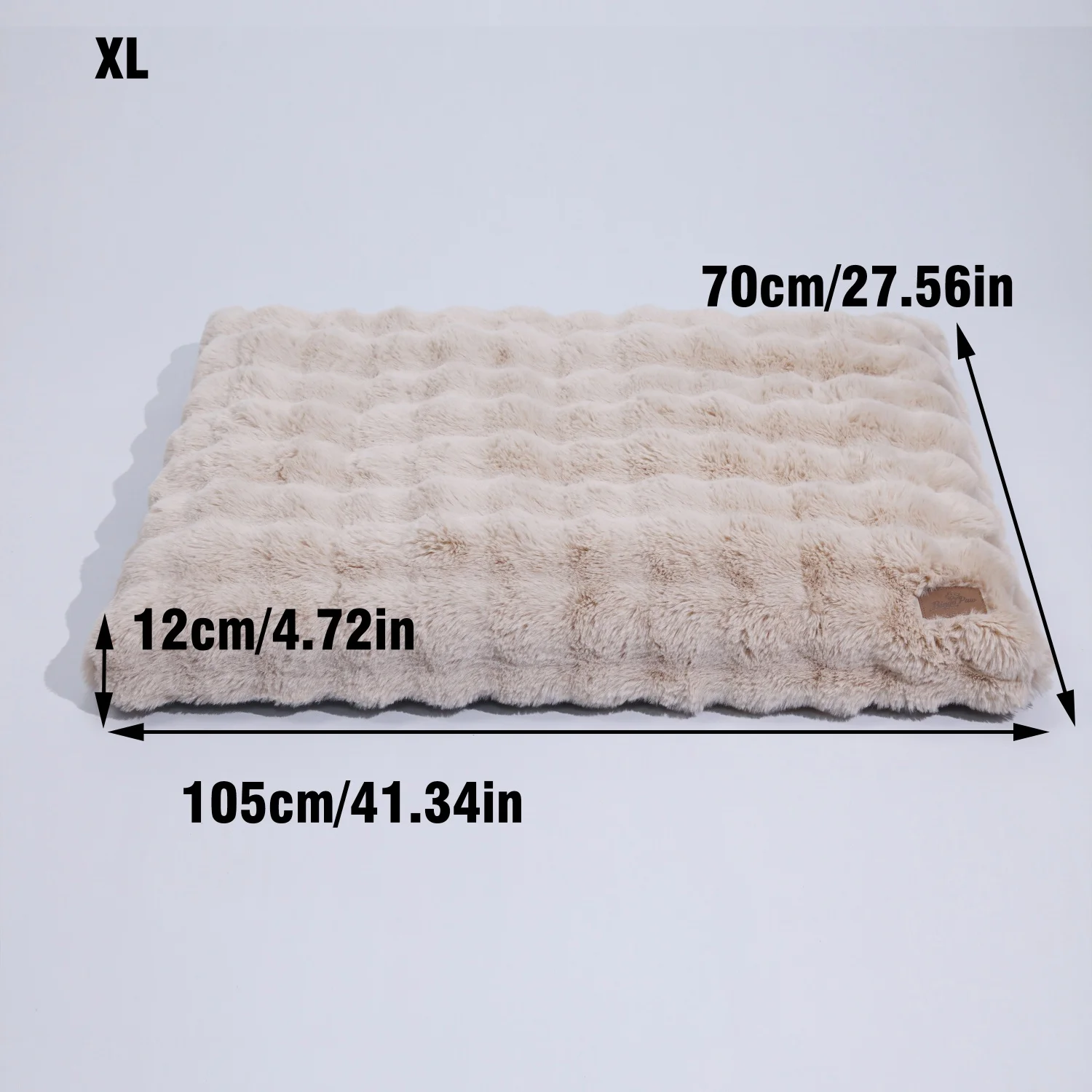 M-4XL Ultra-soft Calming Plush Pet Bed - Image 5