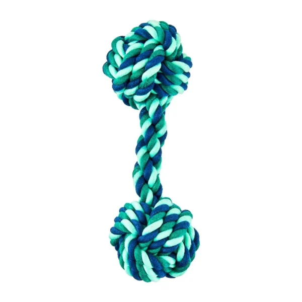2 Knot Polyester Rope Dog Chew Toy